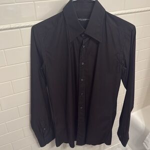 Black Dolce & Gabbana Button down excellent condition